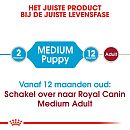 Royal Canin hondenvoer Medium Puppy 4 kg