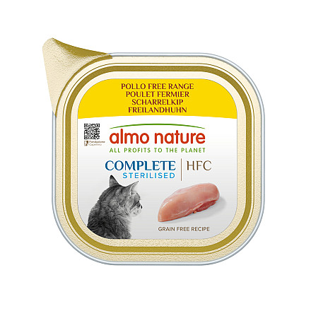 Almo Nature HFC Sterilised Scharrelkip 17 x 85 gr