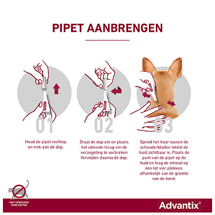 Advantix 400 6 pipetten