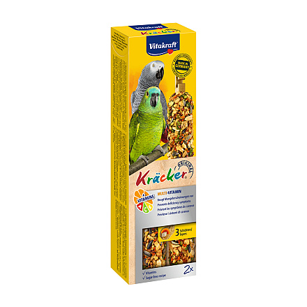 Vitakraft Kräcker Original papegaai - Multi Vitamine 2 st