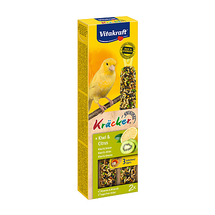 Vitakraft Kräcker Original kanarie - kiwi en citrus 2 st