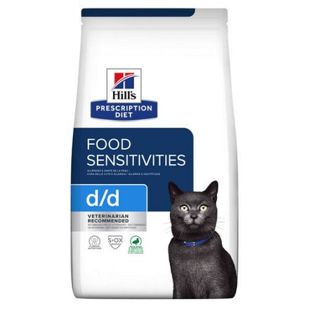 Hill's Prescription Diet kattenvoer d/d Eend & Groene erwten 3 kg